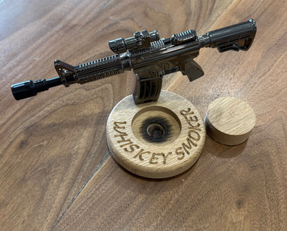 SOLID WHITE OAK WHISKEY SMOKER